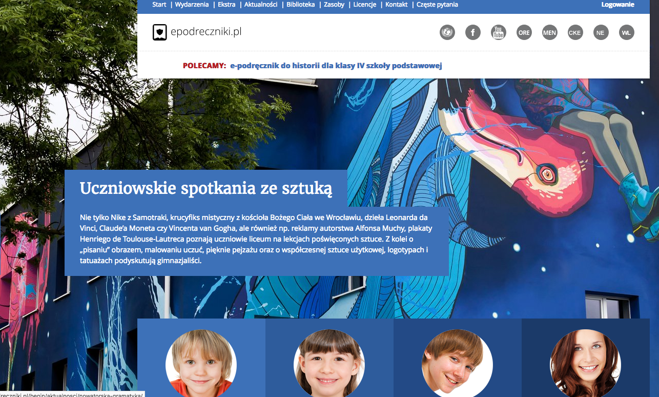 Epodreczniki – Polish e-textbooks for K-12 with accessibility ...